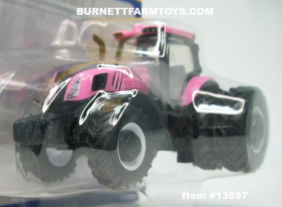 Item #13997 New Holland Pink Genesis T8.380 Tractor - 1/64 Scale – Ertl / Tomy - Image 2