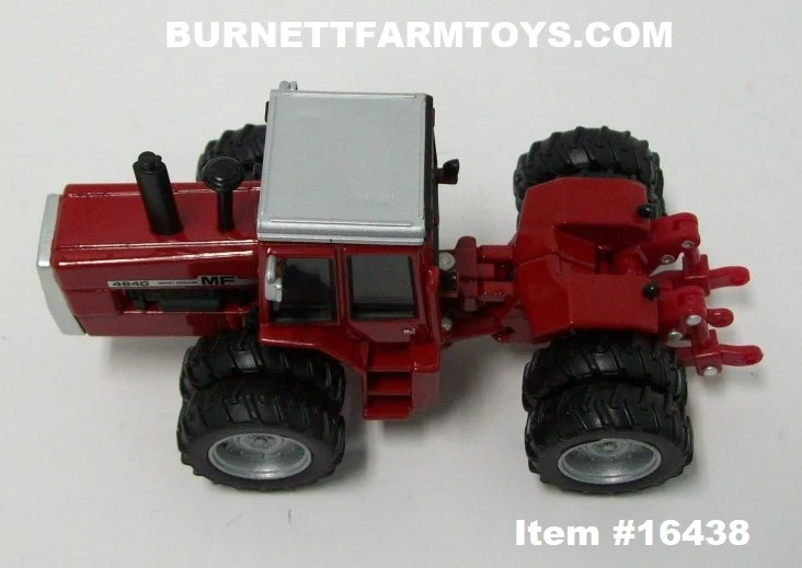 Item #16438 Massey Ferguson 4840 Tractor - 2022 National Farm Toy Show Edition - 4WD Evolution Series V - 1/64 Scale - Ertl - Image 4