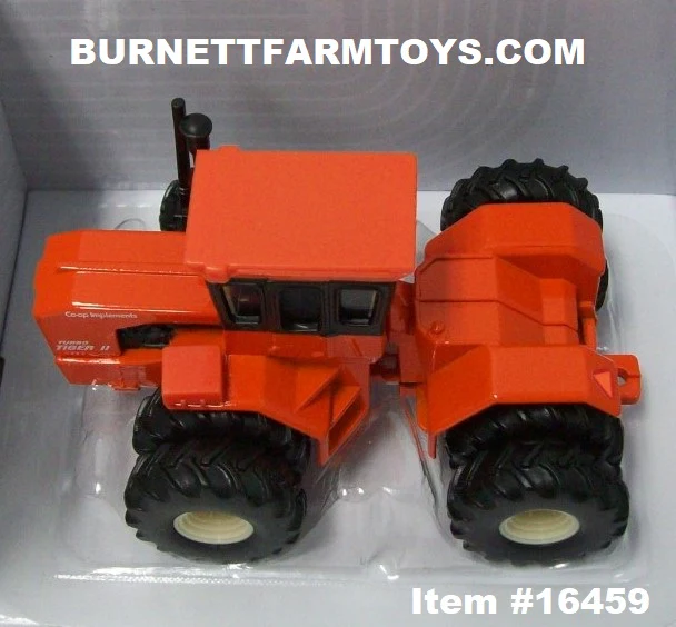 Item #16459 Co-Op Implements Turbo Tiger II 4-Wheel Drive Tractor with Duals - 1/64 Scale - Ertl Collector's Club Edition - Image 4