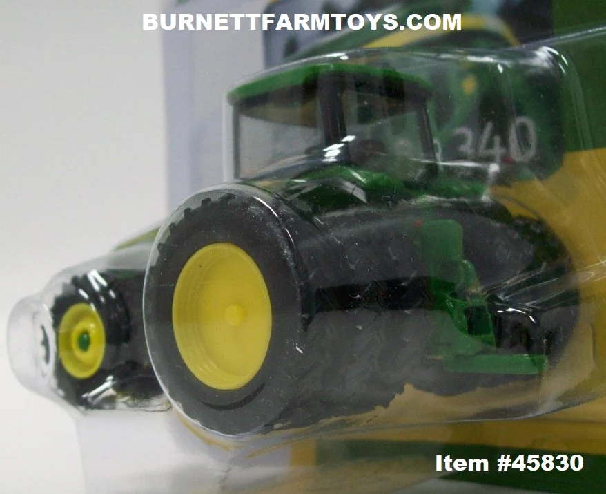 Item #45830 John Deere 8R 340 Tractor with Dual Front Tires and Triple Rear Tires - 1/64 Scale - Ertl / Tomy - Image 4