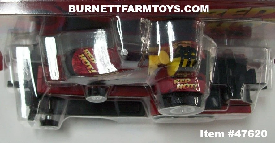 Item #47620 Case IH Red Hot Pulling Tractor and Sled - 1/64 Scale – Ertl / Tomy - Image 4