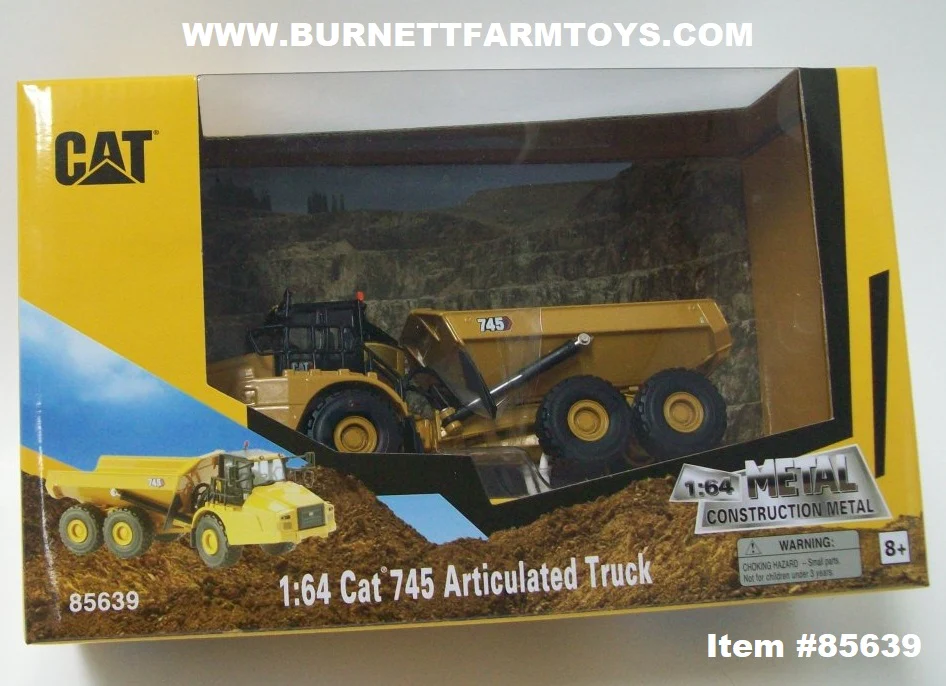 Item #85639 CAT 745 Articulated Truck - 1/64 Scale - Diecast Masters - Image 5