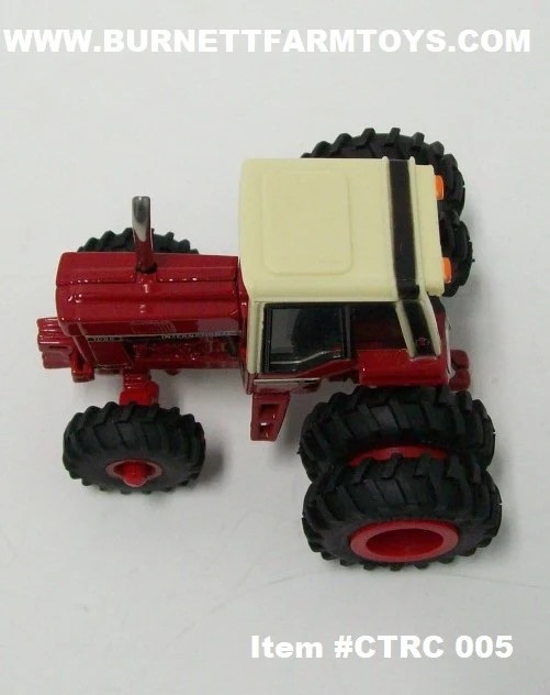 Item #CTRC 005 International 1086 Front Wheel Assist Tractor with Dual Firestones Front Weights Turn Out Stack - Image 4