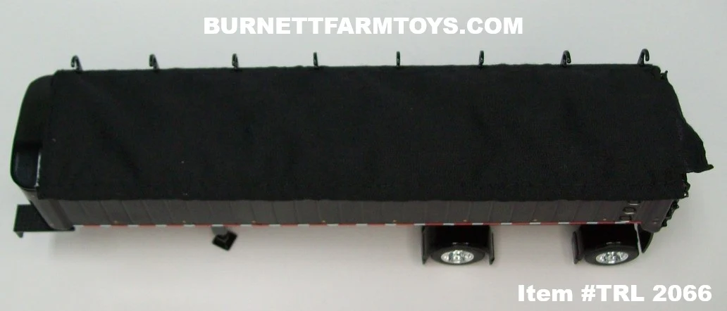 Item #TRL 2066 All Black Spread Axle MAC Frameless Coal Dump Trailer - 1/64 Scale – DCP by First Gear - Image 4