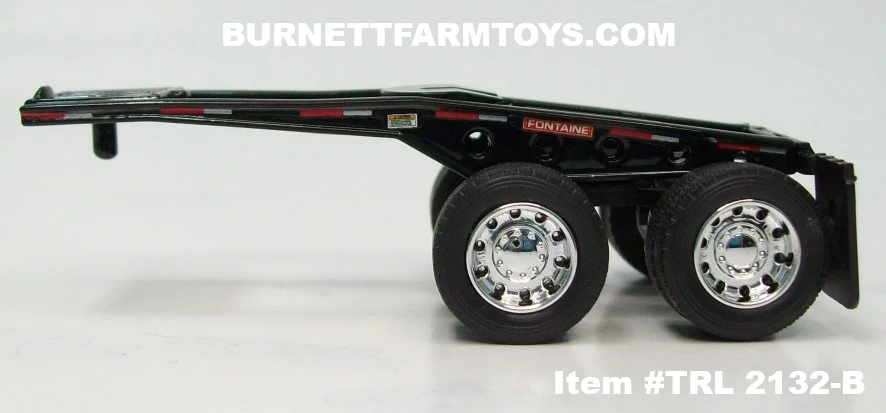 Item #TRL 2132-B Black Tandem Axle Fontaine Jeep - 1/64 Scale – DCP by First Gear - Image 3